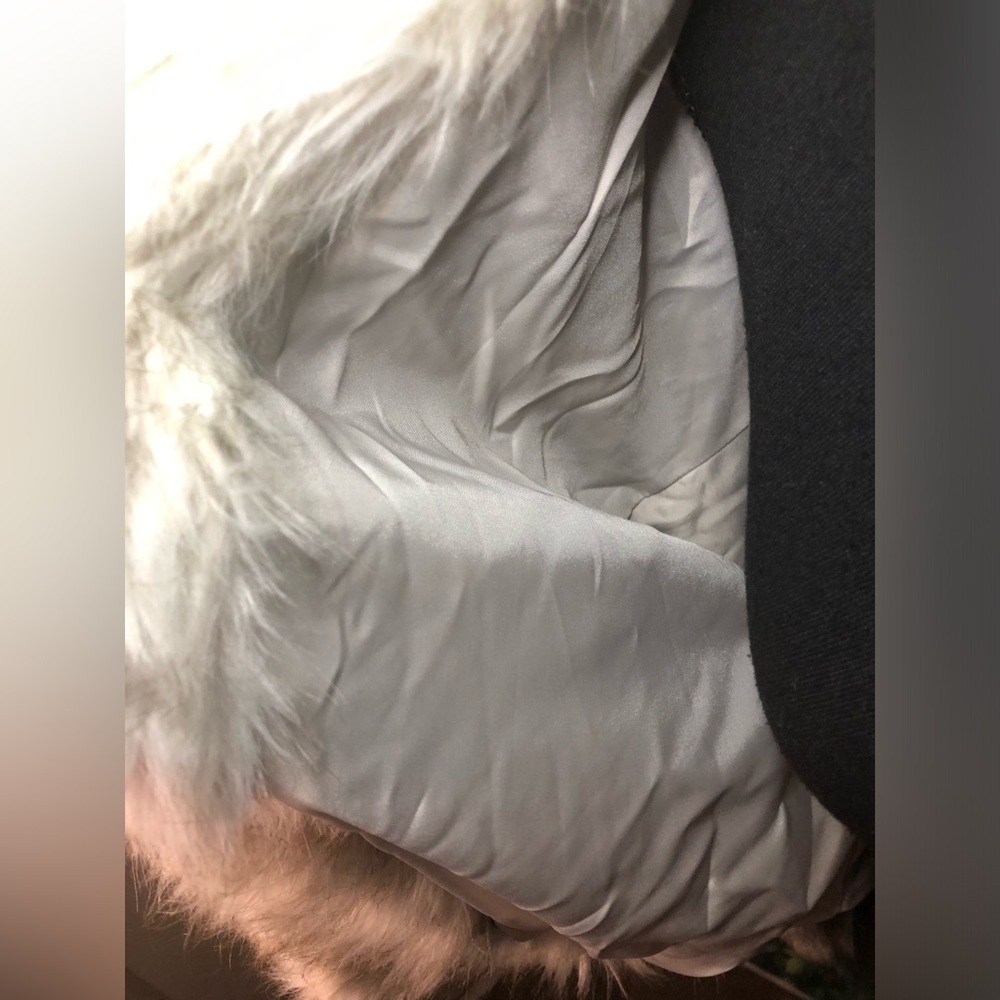 Elegant Gray Faux Fur Jacket - Picture 13 of 16